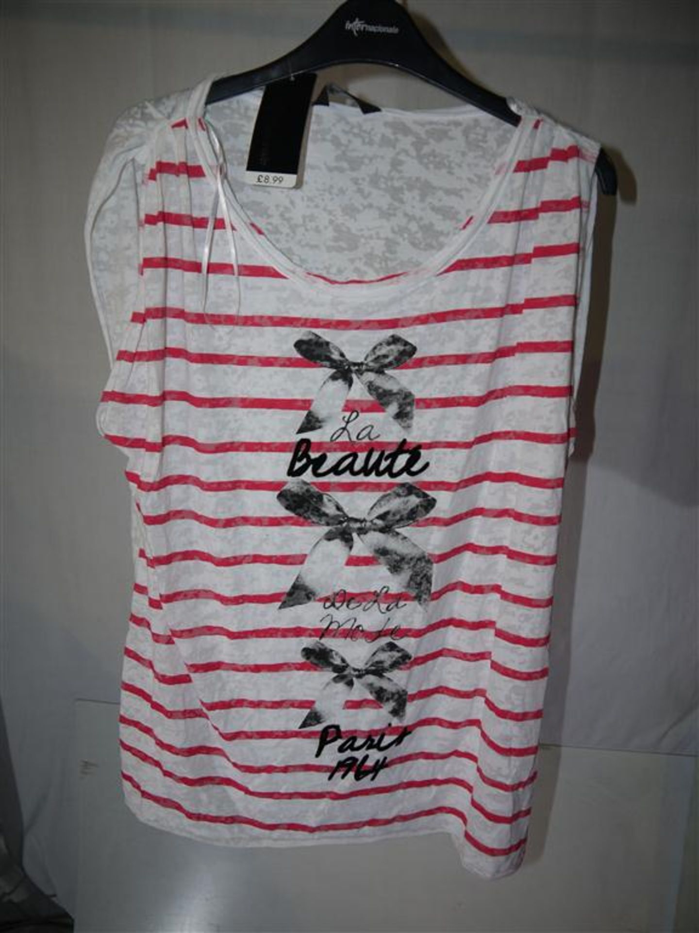 105 x Items Of Assorted Women's Clothing - Box399 - Tops, Pants, Vests, Bikinis - Sizes Range From - Image 3 of 15