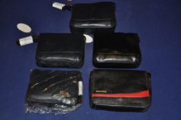 5 x Tasha Leather Shoulder Bags - NJB038 - CL008 - Location: Bury BL9  - RRP £325 – NEW