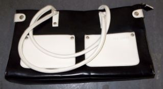 21 x Ted Baker Black And Cream Handbags - NJB066 - CL008 - Location: Bury BL9 - RRP £1050 – NEW