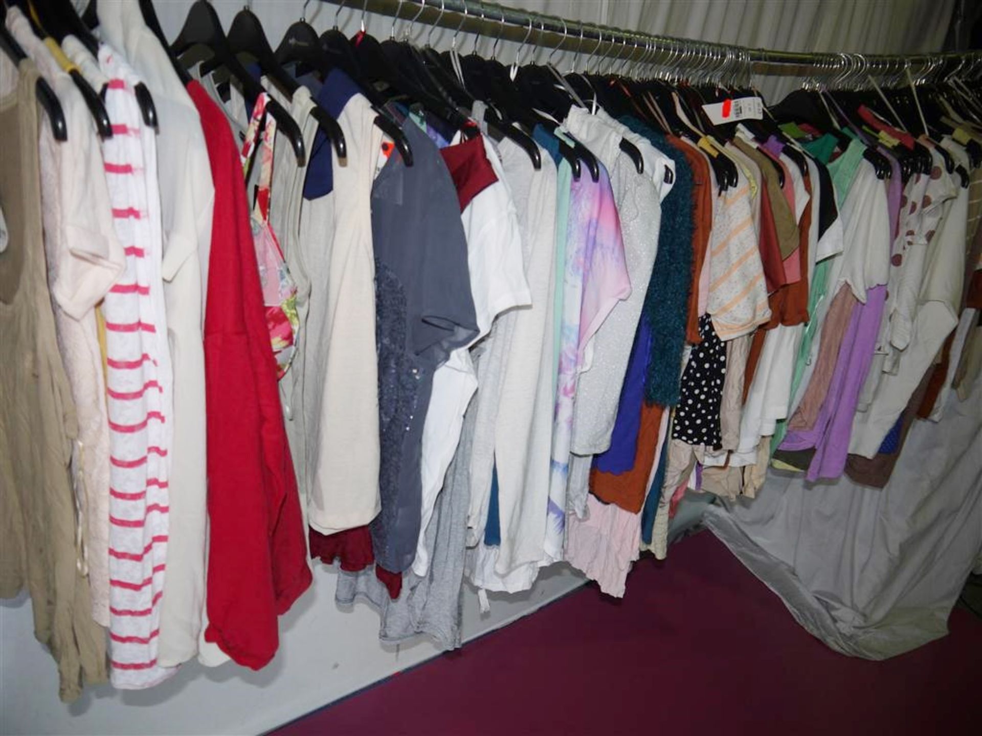 105 x Items Of Assorted Women's Clothing - Box399 - Tops, Pants, Vests, Bikinis - Sizes Range From - Image 2 of 15