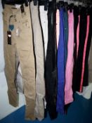 56 x Items Of Assorted Women’s Clothing - Mostly Including Skirts & Shorts - Sizes Range From 6-18 -