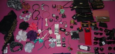 160 x Items of Assorted Women's / Girls Fashion Accessories - Box396 - Includes Jewellery,