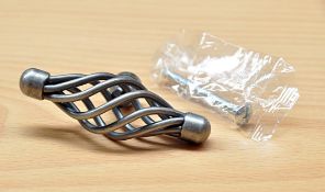 500 x Caged "T" Pewter Handles - 30mm Length - New Stock - Ideal for Traditional Properties -