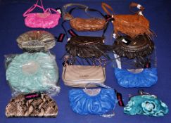 12 x Assorted Zandra Rhodes Bags - NJB018 - CL008 - Location: Bury BL9 - RRP £84  - NEW