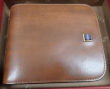 1 x Beautiful Luxury Designer - Genuine leather,  wood effect Wallet/Purse - Brand New & Boxed -