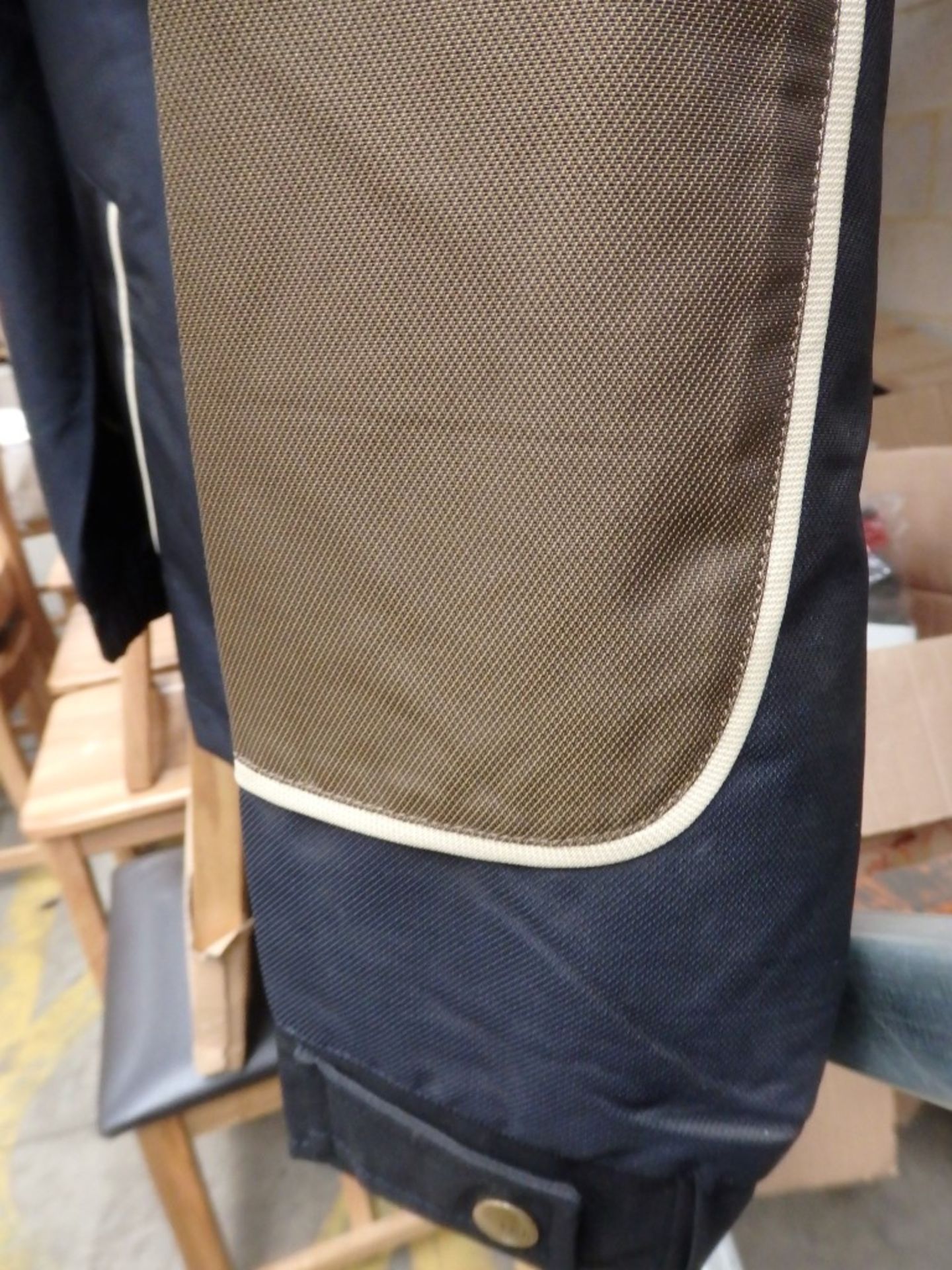 1 x Mens 'Ocean Luxury Life' - Jacket with detachable hood and Internal Zip pockets - Brown/Black - Image 15 of 15