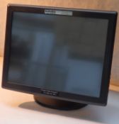 1 x Tyco Black Epos LCD Touch Screen Monitor – Model : ET1515L – Resolution up to 1024 x 768 -