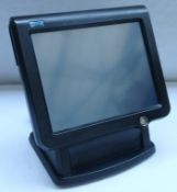 1 x Zonal Black Z521 Epos Terminal - Includes EPOS Dallas Key – 12.1 Inch Colour Touch Screen -
