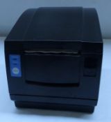 1 x Zonal Black Thermal Receipts Printer – Model : CBM1000 – Large 102mm Roll Capacity - AC 100-240V