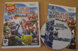 1 x Nintendo Wii Game - Super Smash Bros Brawl - Good Condition - Boxed With Instructions -
