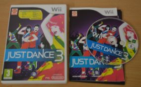 1 x Nintendo Wii Game - Just Dance 3 - Good Condition - Boxed With Instructions - CL007 -