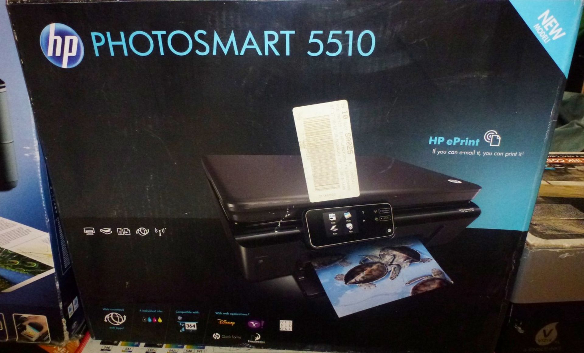 8 x Various Printers - Models Include Epson Stylus SX535WD, HP Deskjet 3070A, HP Photosmart 5510, - Image 11 of 18