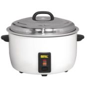 1 x Buffalo Rice Cooker – Ref : CAT115 – Model : CB944 – Capacity : 23 Litre Cooked Rice , 10
