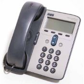 1 x Cisco 7912G IP System Telephone – Model : CP-7912G-A - Large Pixel-based display – Four