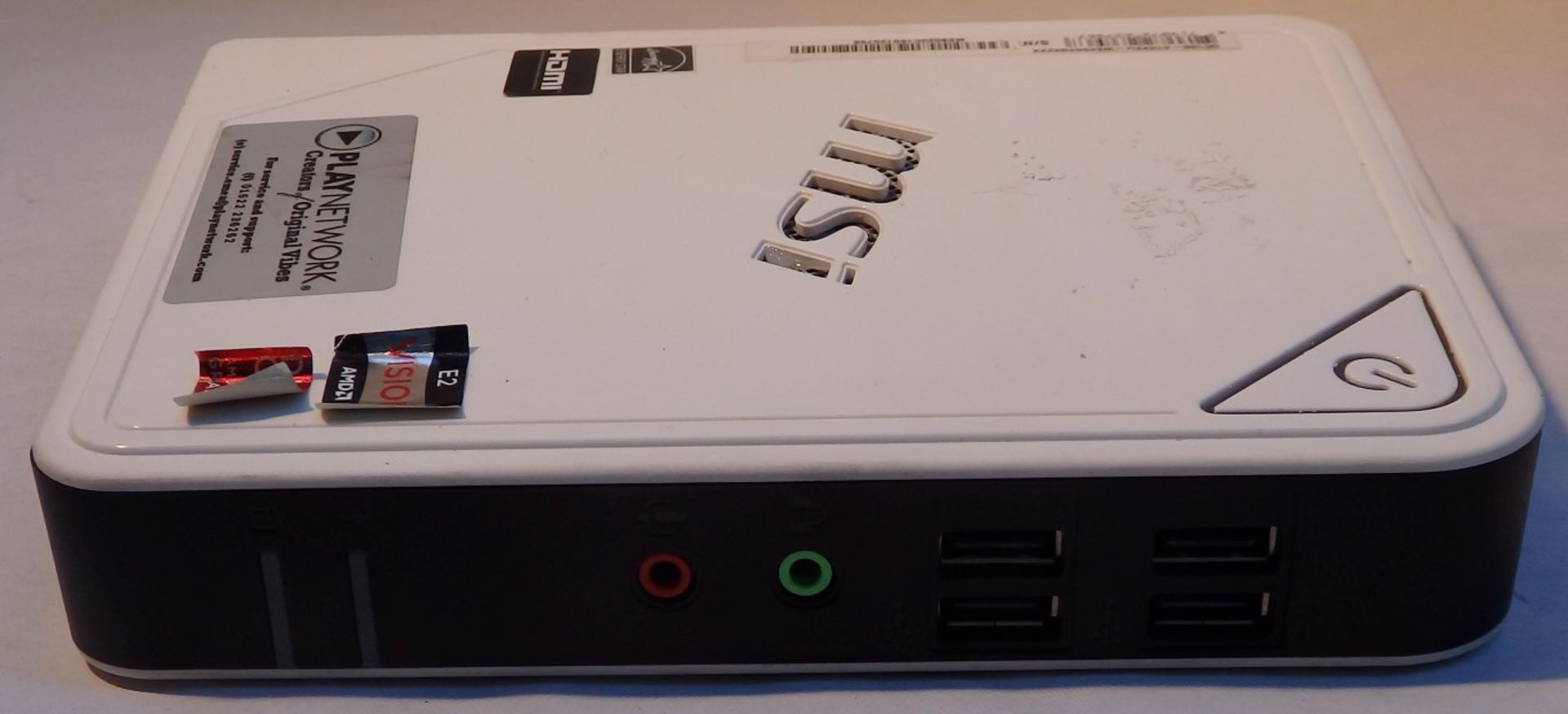 1 x MSI Wind Box DC100 Mini PC Computer – Model : MS-B023 - AMD Brazos Dual Core E-450 (1.65GHz) - - Image 10 of 10