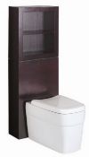 1 x Vogue ARC Bathroom BTW Cistern Unit With Top Shelf - WENGE - Type 2E  Brand new boxed stock!