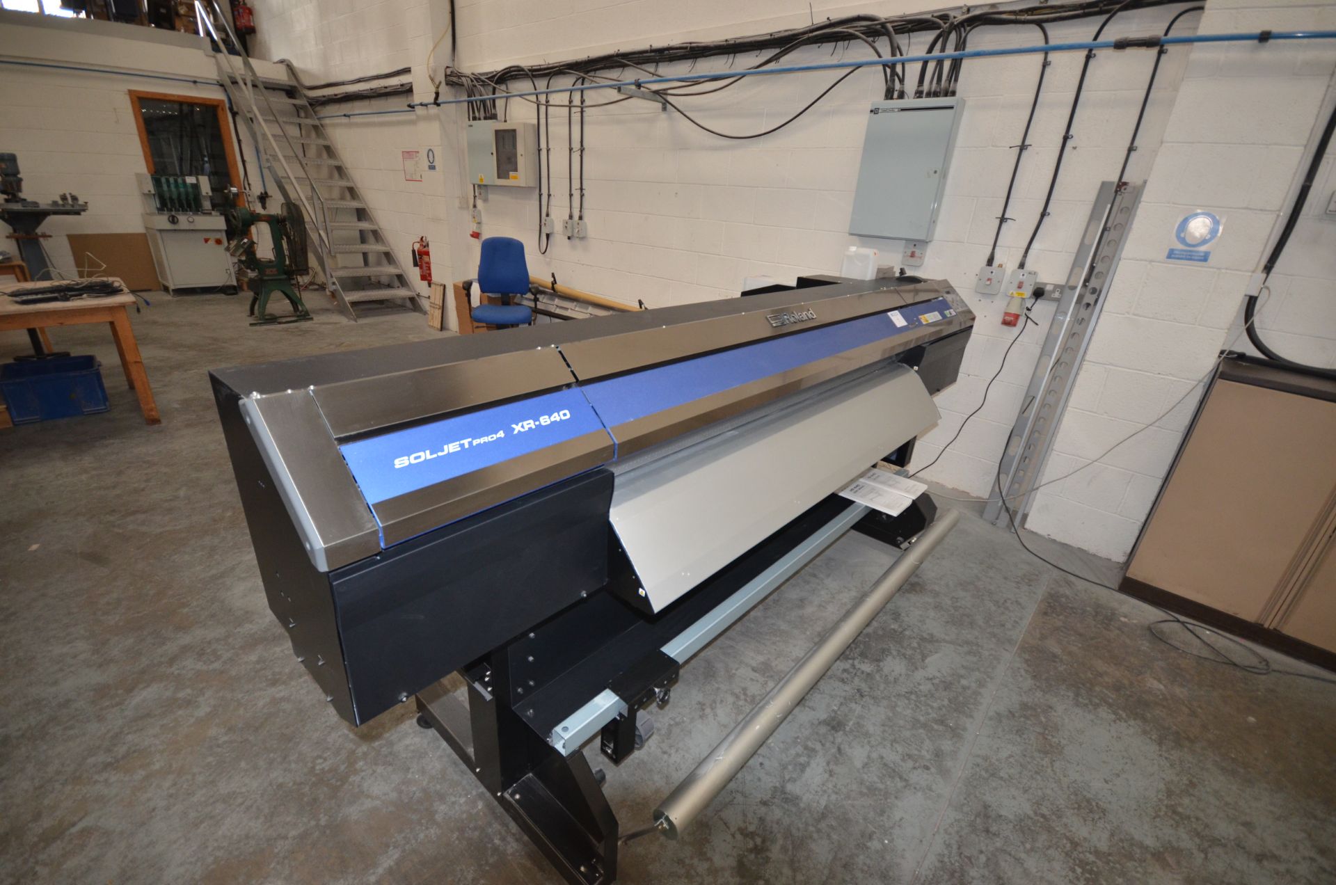 Roland SolJet Pro4 XF-640 Large Format Printer/Cutter serial no ZAX0940 year 2012 - Image 2 of 5