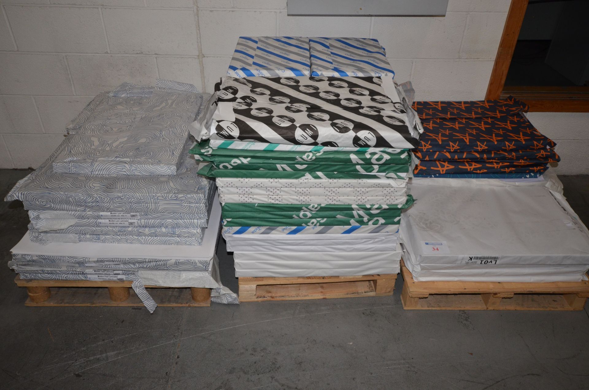 3 Pallets of assorted paper