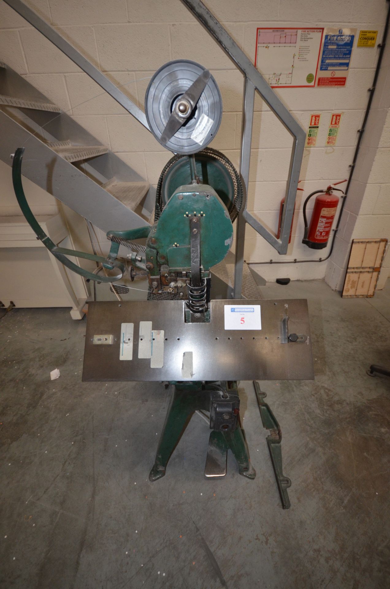 Brehmer 185 single head saddle stitcher