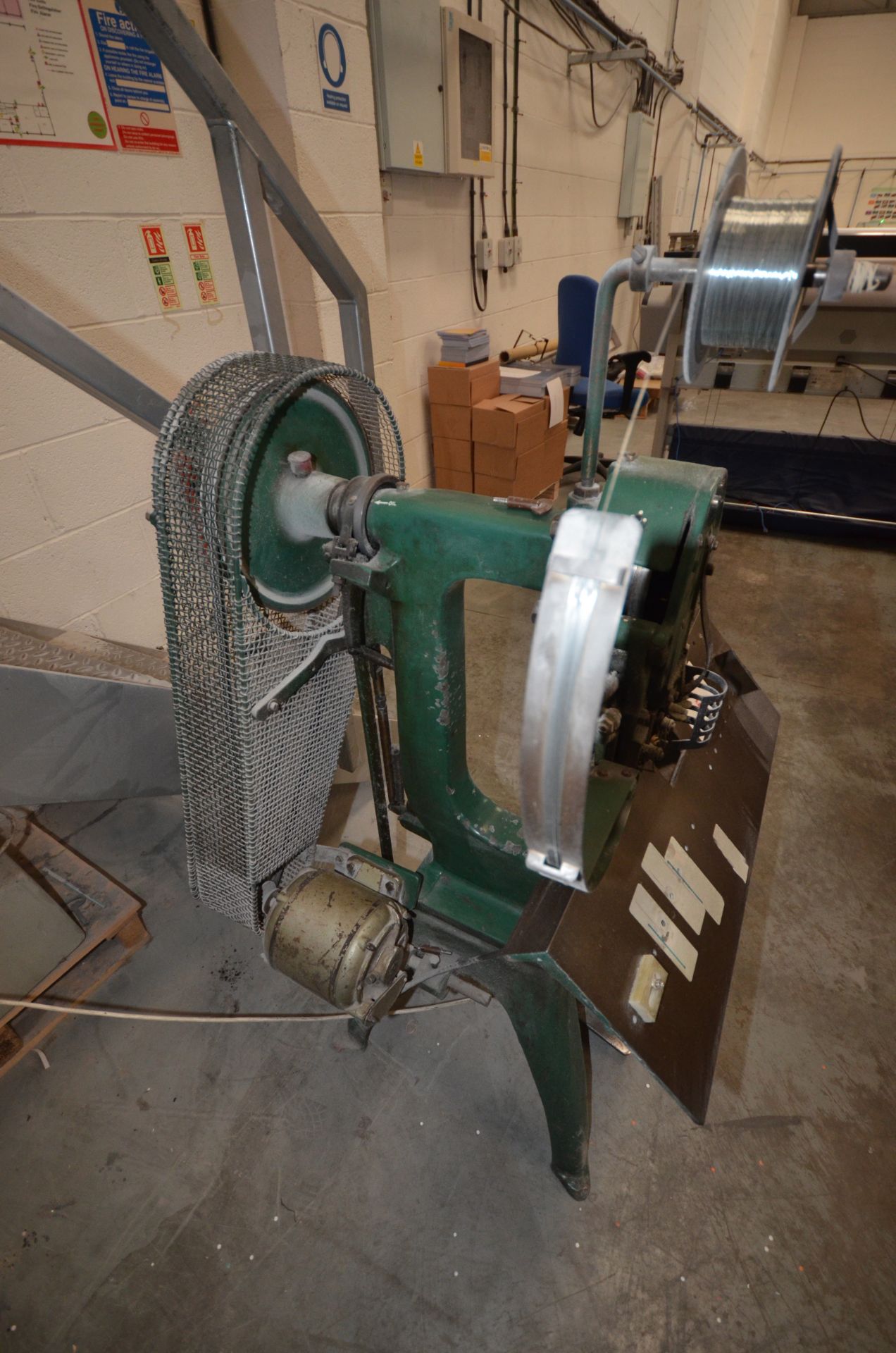 Brehmer 185 single head saddle stitcher - Image 2 of 2