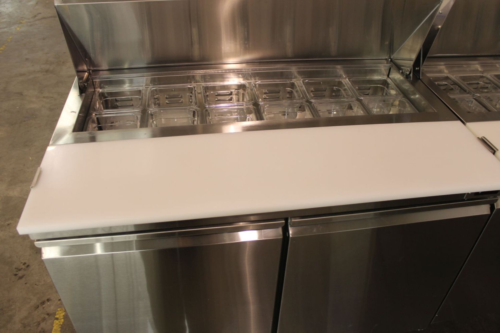47" Refrigerated Prep Table, 12 Pans NEW SL-2D - Image 2 of 2