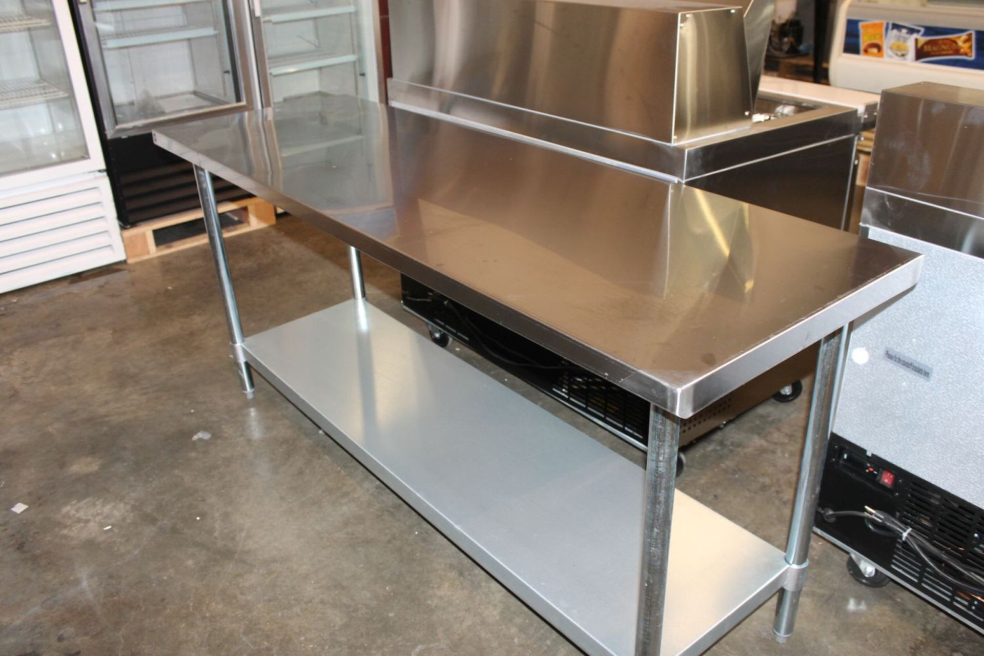 Stainless Work Table 24" x 72" NEW EW2472