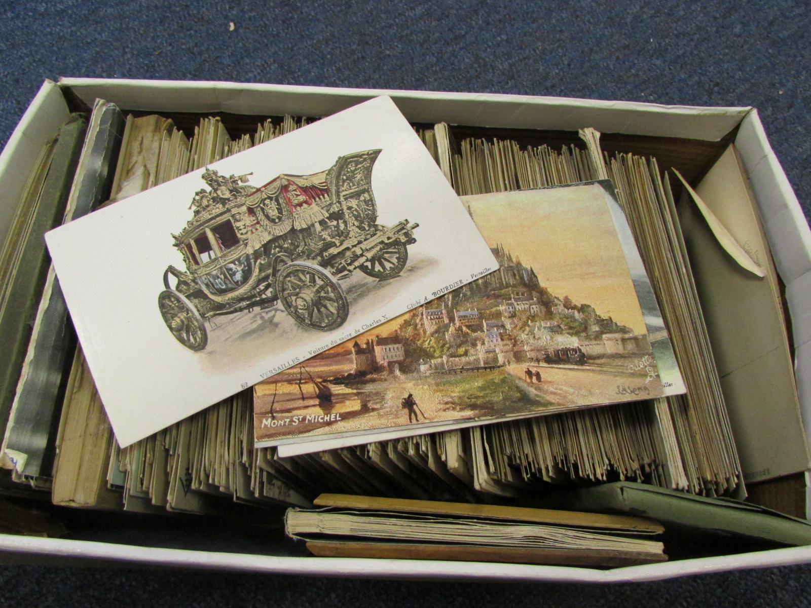 Foreign, very nice original collection in shoebox, Far East, Australia & New Zealand noted, also