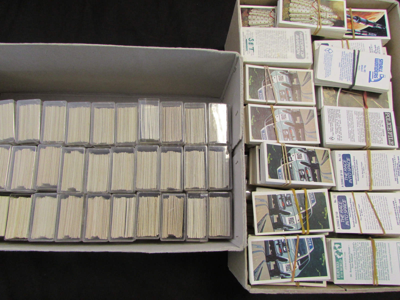 Brooke Bond, massive number of complete sets contained in 6 shoeboxes, all look to be VG or better,