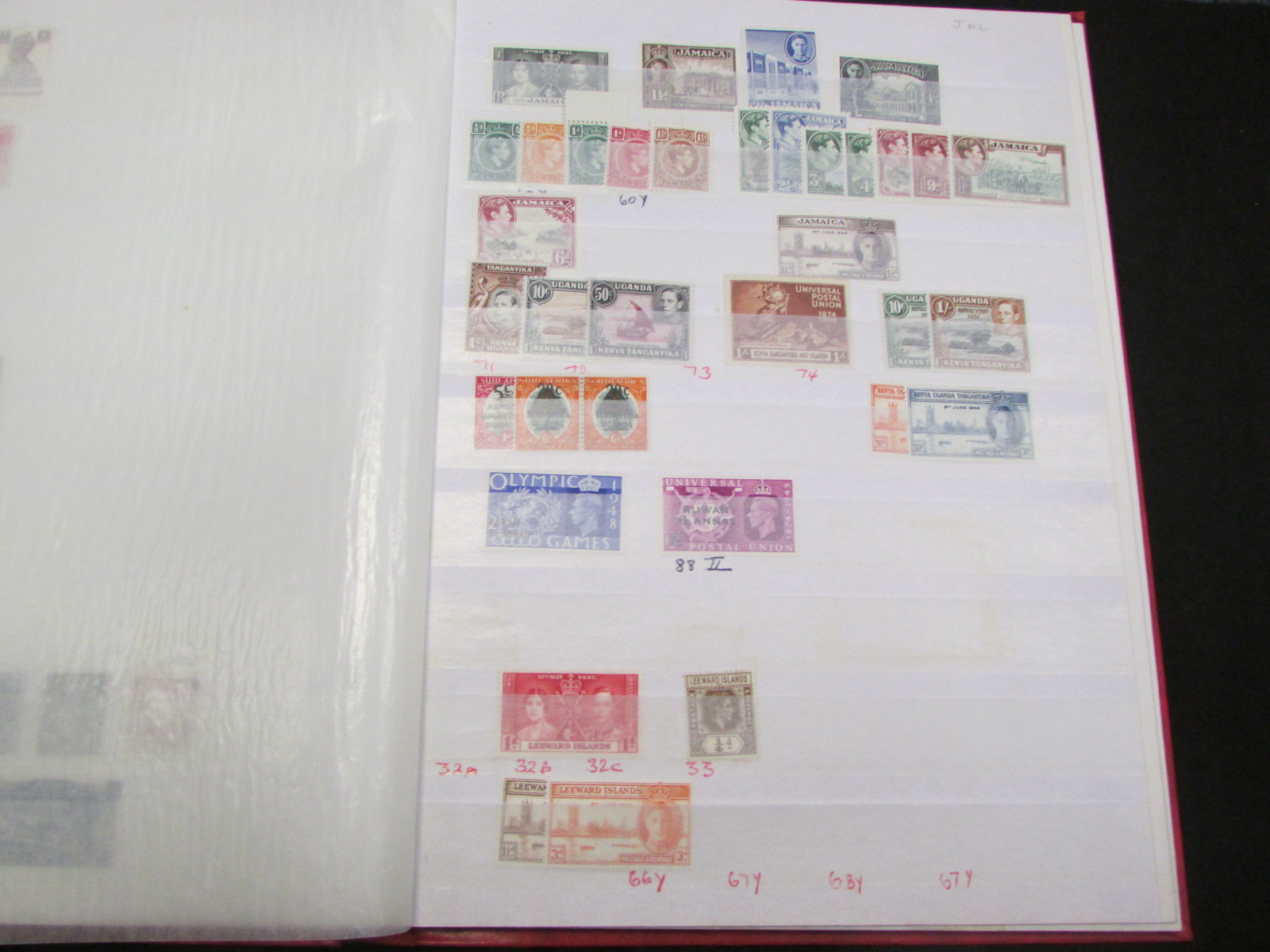 British Commonwealth mint selection in stockbook, mostly lower values, but cat £900 approx (qty)