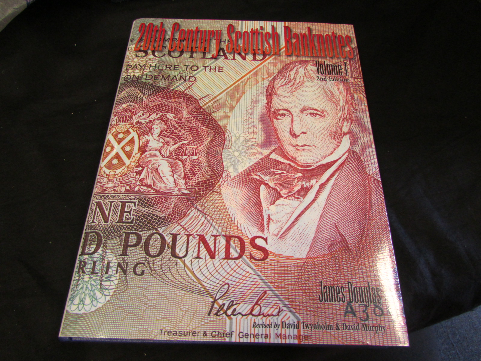 Book: 20th Century Scottish Banknotes, 2nd edition, Vol. I. Hardback, unused, complete with dust