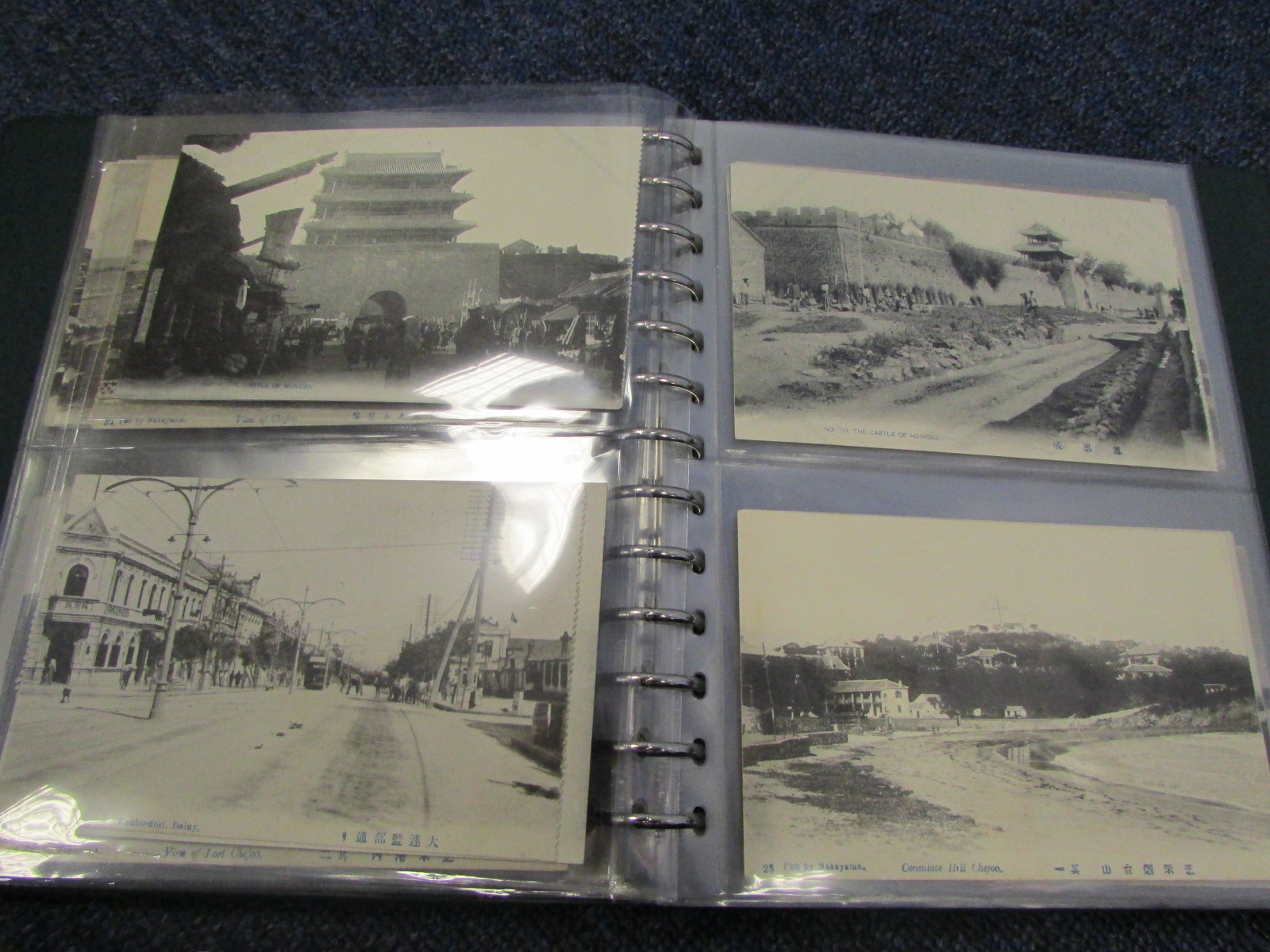 Chinese Collection in modern album - Street scenes, local life, Military, Industrial and Disasters.