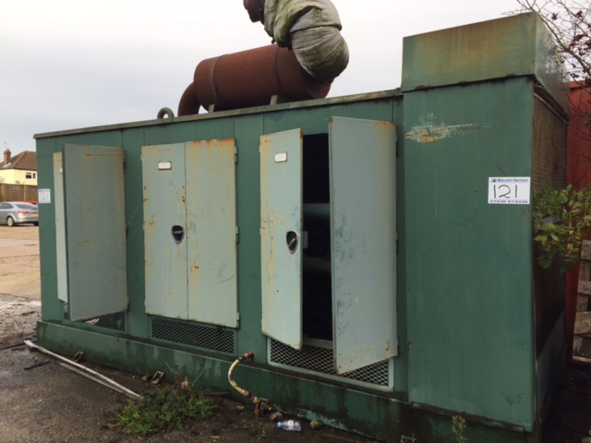 Dawson Keith 595 Kva 3 Phase Generator - S/n: C4059/4/15 - Hours: 339 S/n: C4059/4/15 Hours: 339 - Image 2 of 8