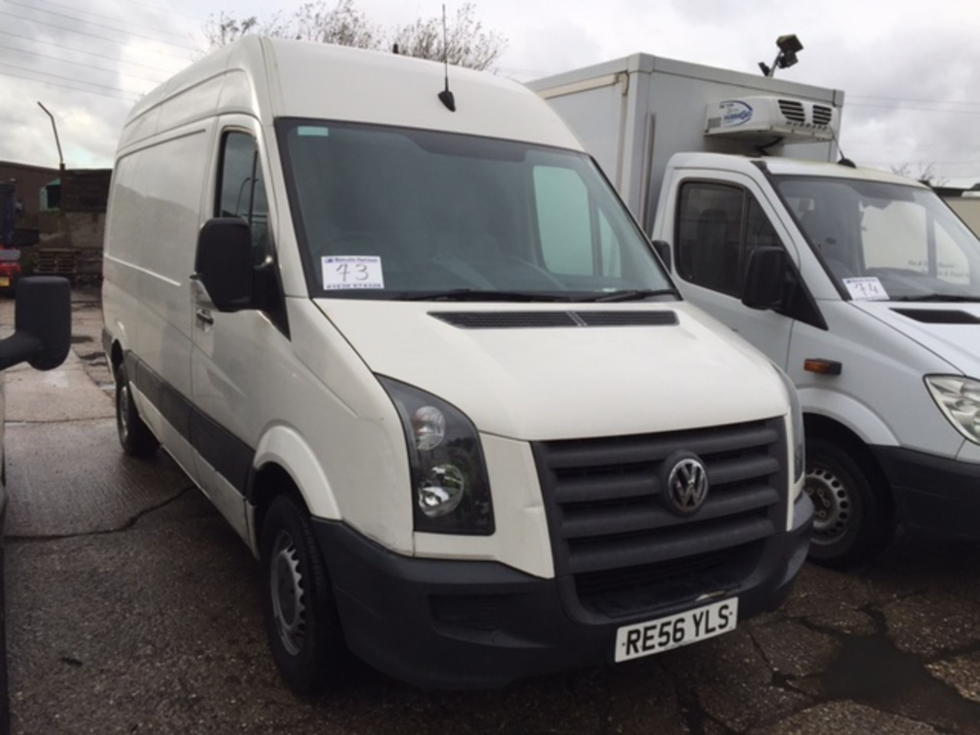 VOLKSWAGEN CRAFTER CR35 109 MWB Van Diesel - Side Door     V5: To Follow Plate: No MOT: To Follow