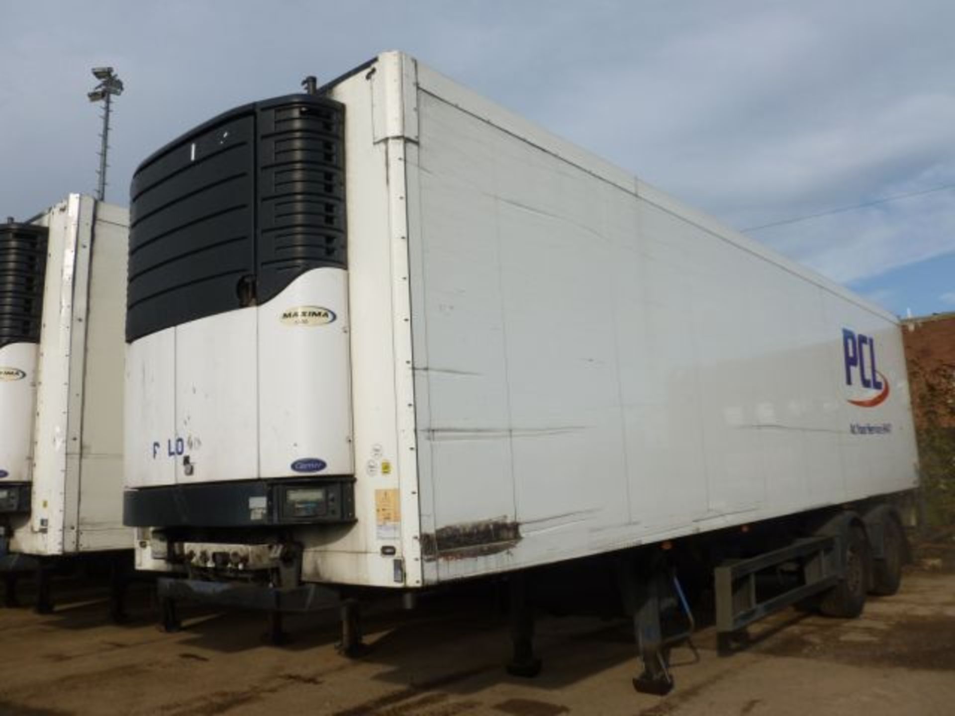 2007 Schmitz Urban Fridge Trailer - Roller Shutter Door, Ross & Boniman Taillift - Min: C226825 -