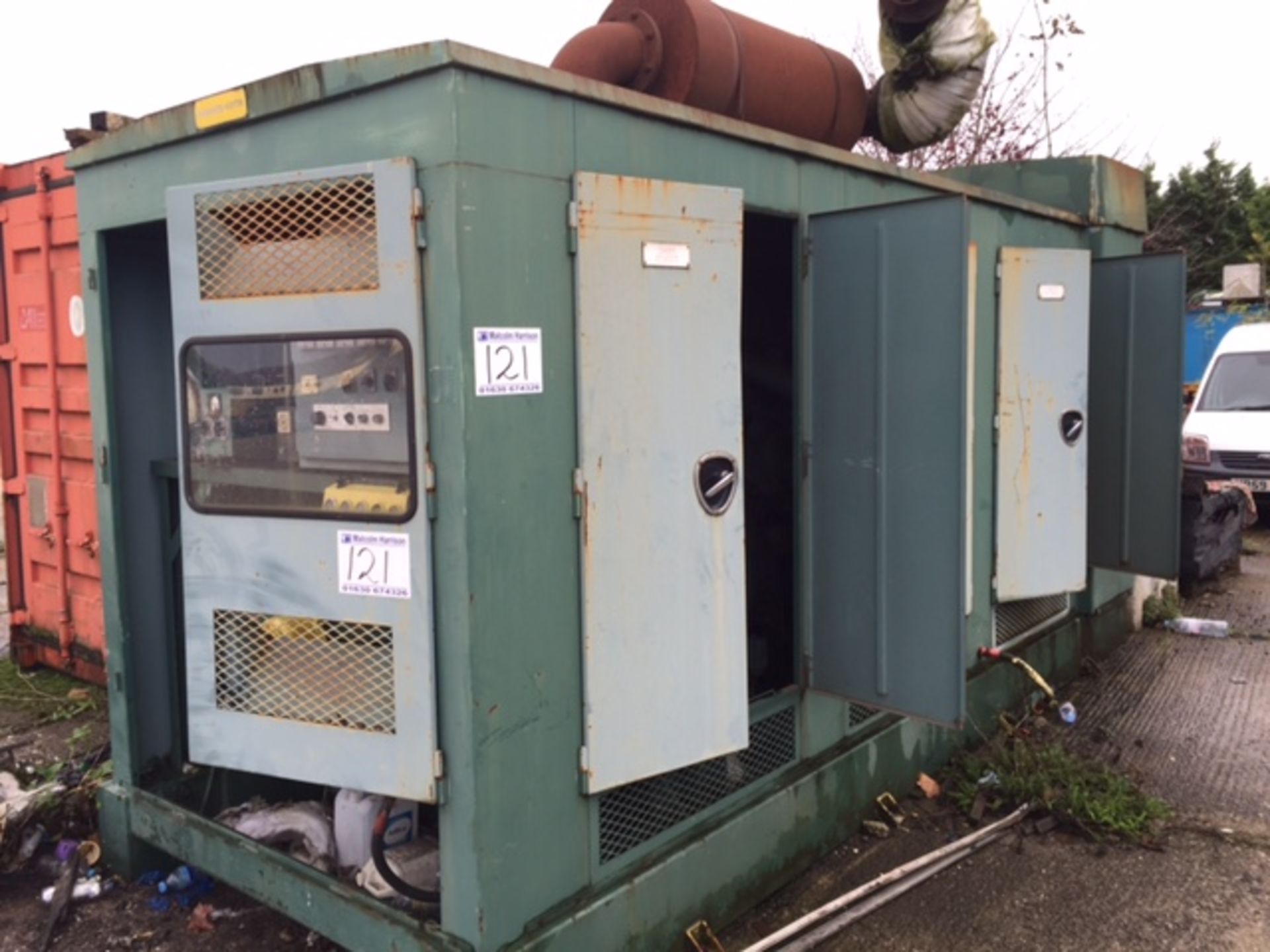 Dawson Keith 595 Kva 3 Phase Generator - S/n: C4059/4/15 - Hours: 339 S/n: C4059/4/15 Hours: 339