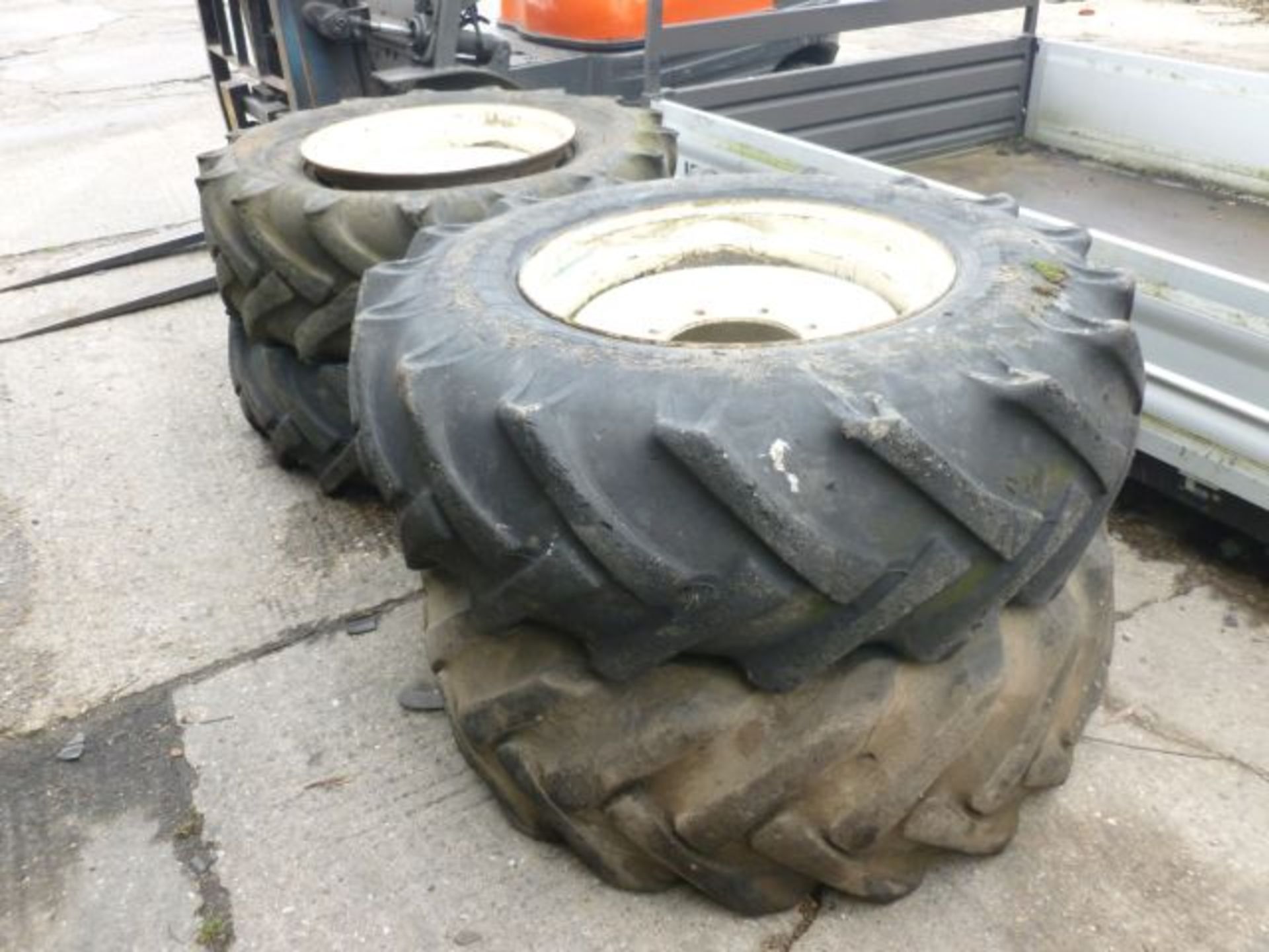 4 x Plant Wheels & Tyres