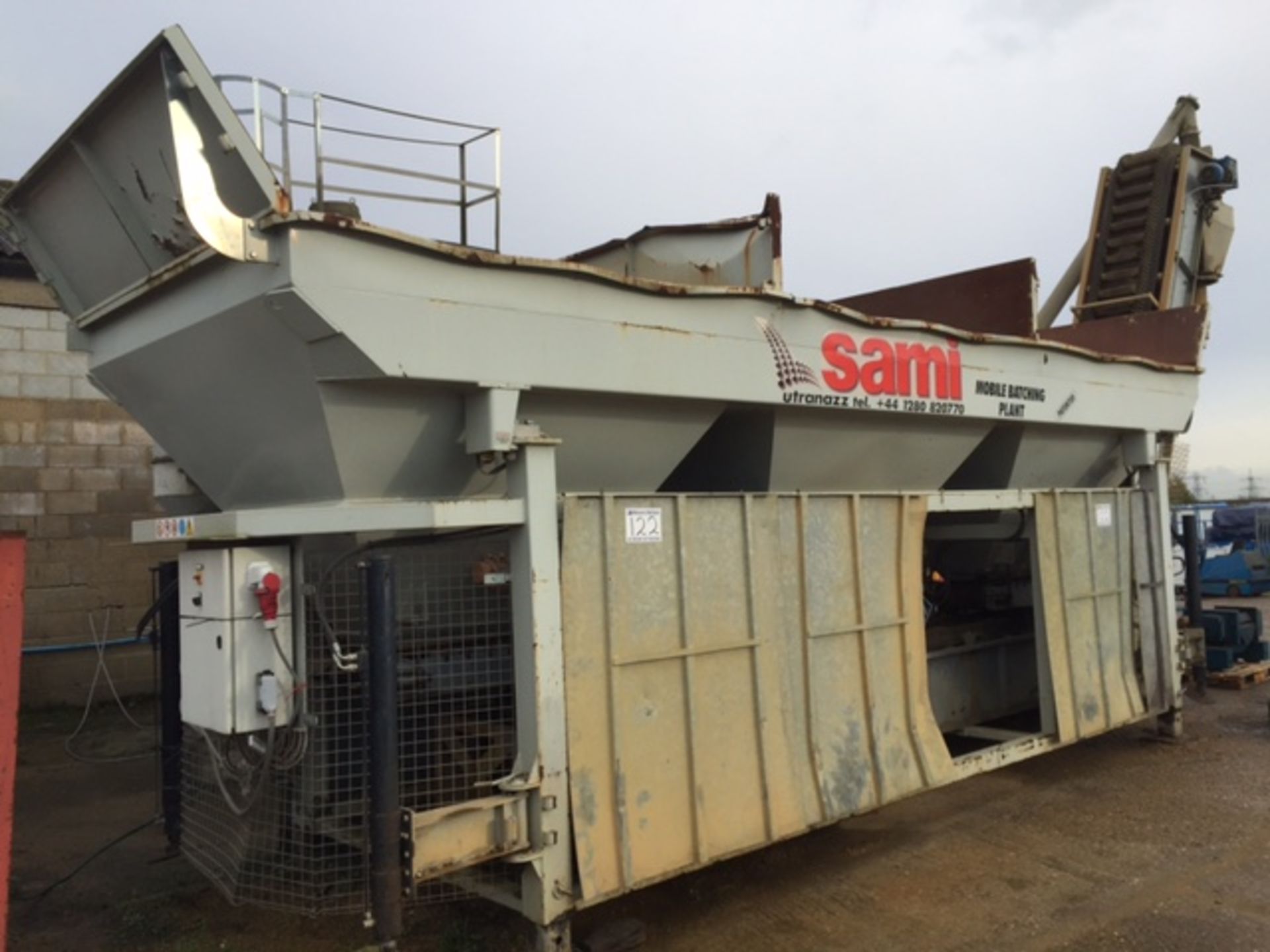 2008 Ultranazz Sami T3 Mobile Batching Plant - 24m cu capacity - S/n: UTZ07090 24m cu capacity S/ - Image 2 of 10