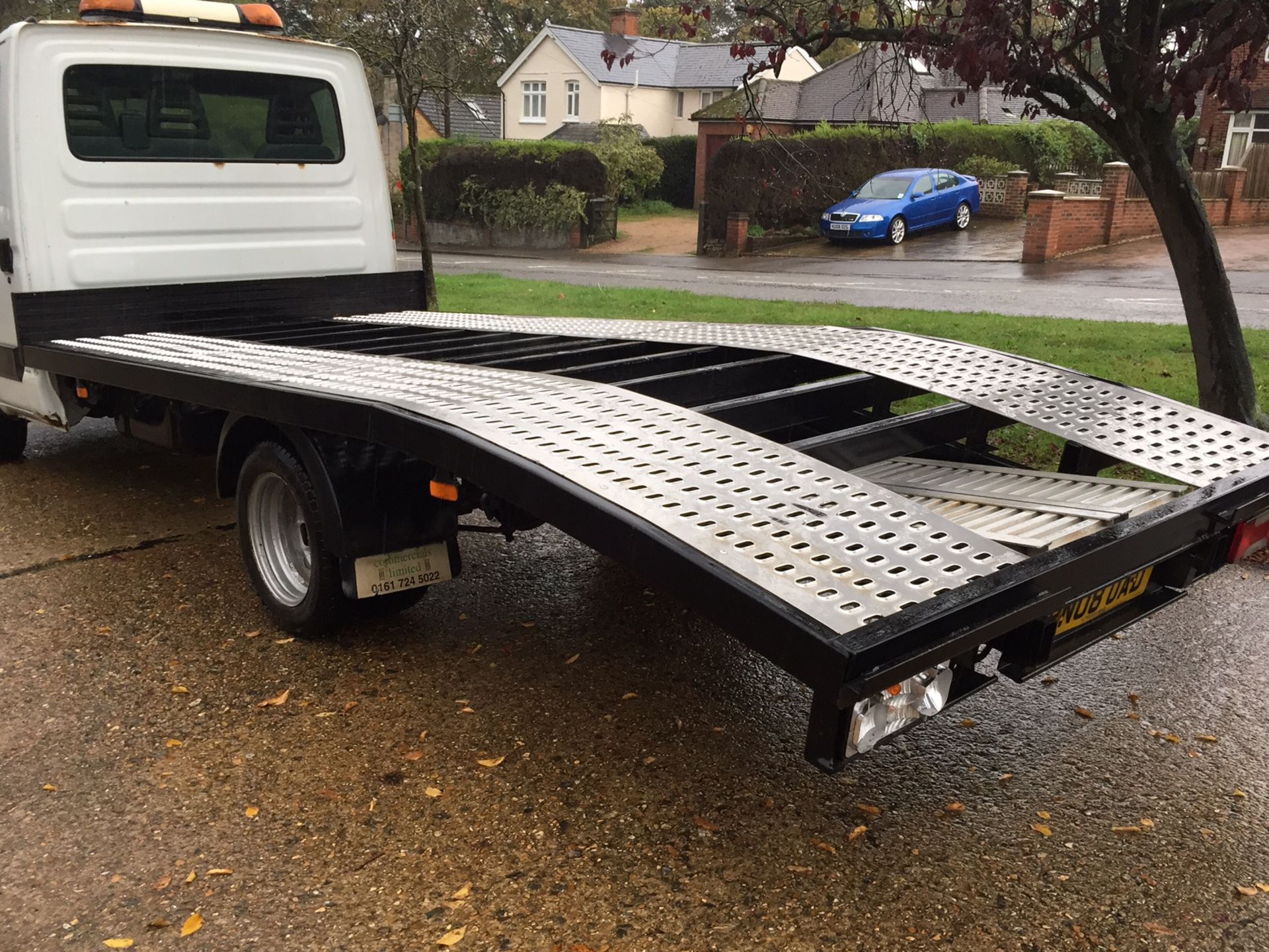 2008/08 REG IVECO DAILY TWIN WHEEL AXLE 35C14 CAR-TRANSPORTER BEAVER TAIL *NO VAT* - Image 3 of 12