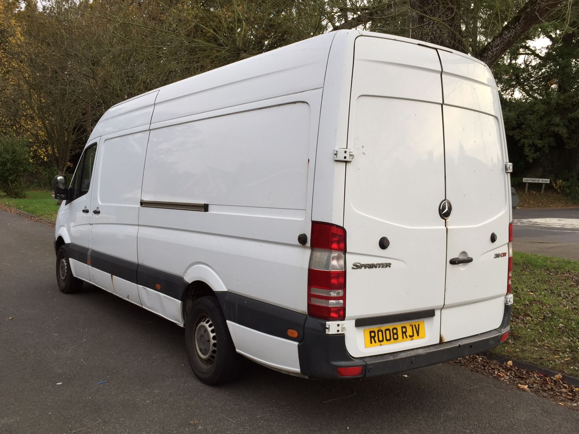 2008/08 REG MERCEDES 311 CDI LWB HI ROOF PANEL VAN ONE OWNER FULL SERVICE HISTORY
 
DATE OF - Image 6 of 13