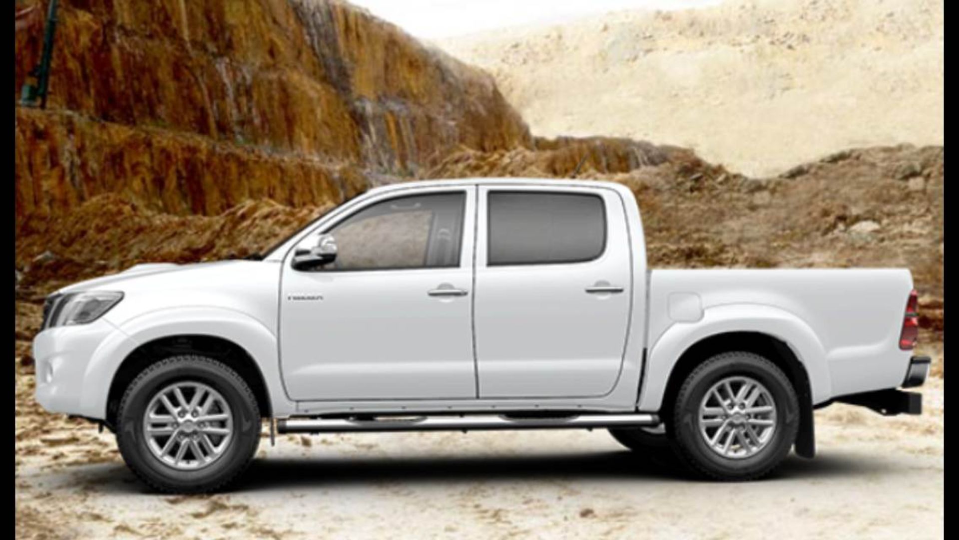 2015/15 REG BRAND NEW TOYOTA HILUX INVINCIBLE 3.0 D-40 DOUBLE CAB - Image 3 of 6