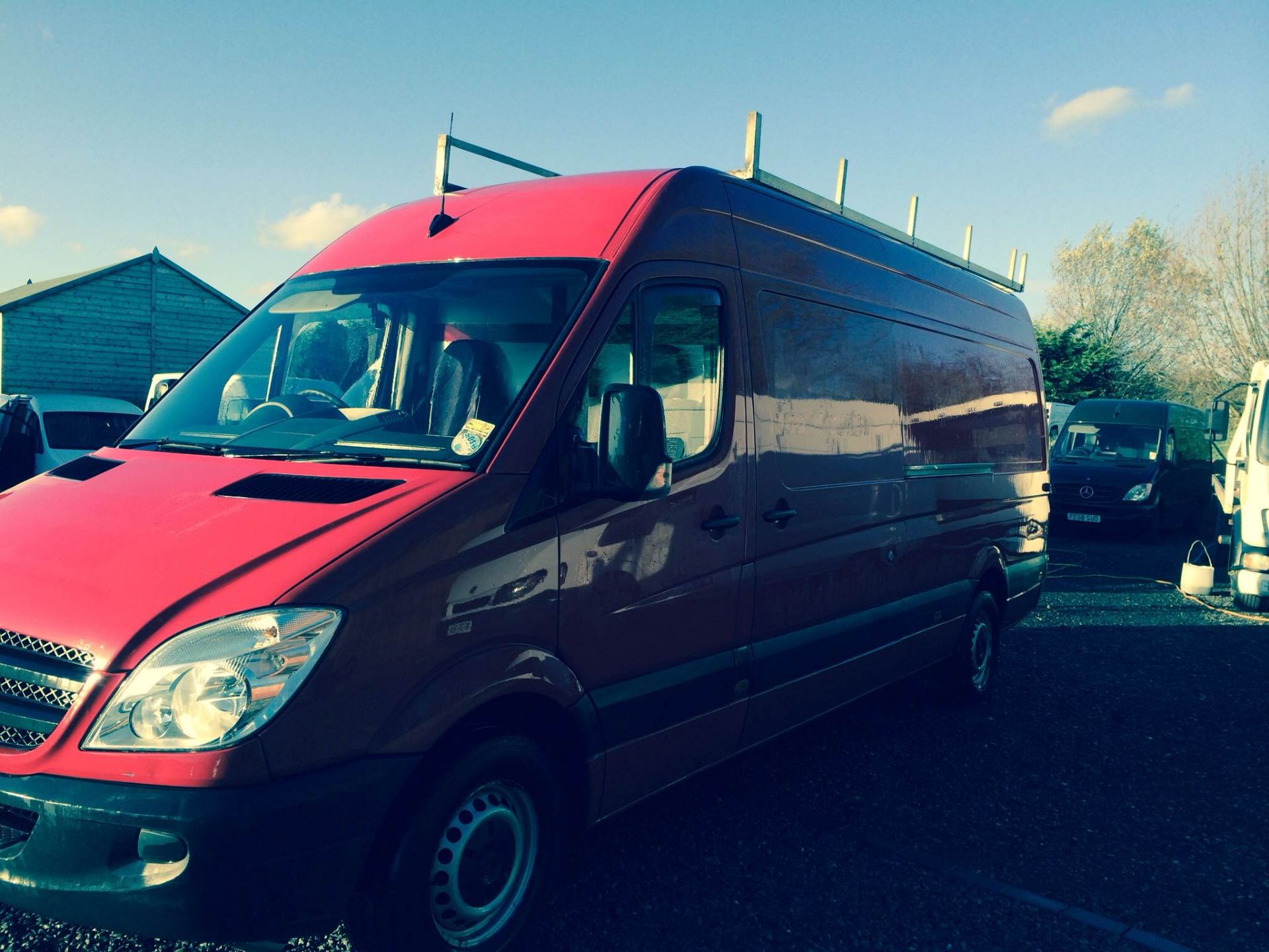 2009/58 REG MERCEDES SPRINTER 311 CDI LWB PANEL VAN ONE FORMER KEEPER SERVICE HISTORY RACK AND FRAIL - Image 3 of 8