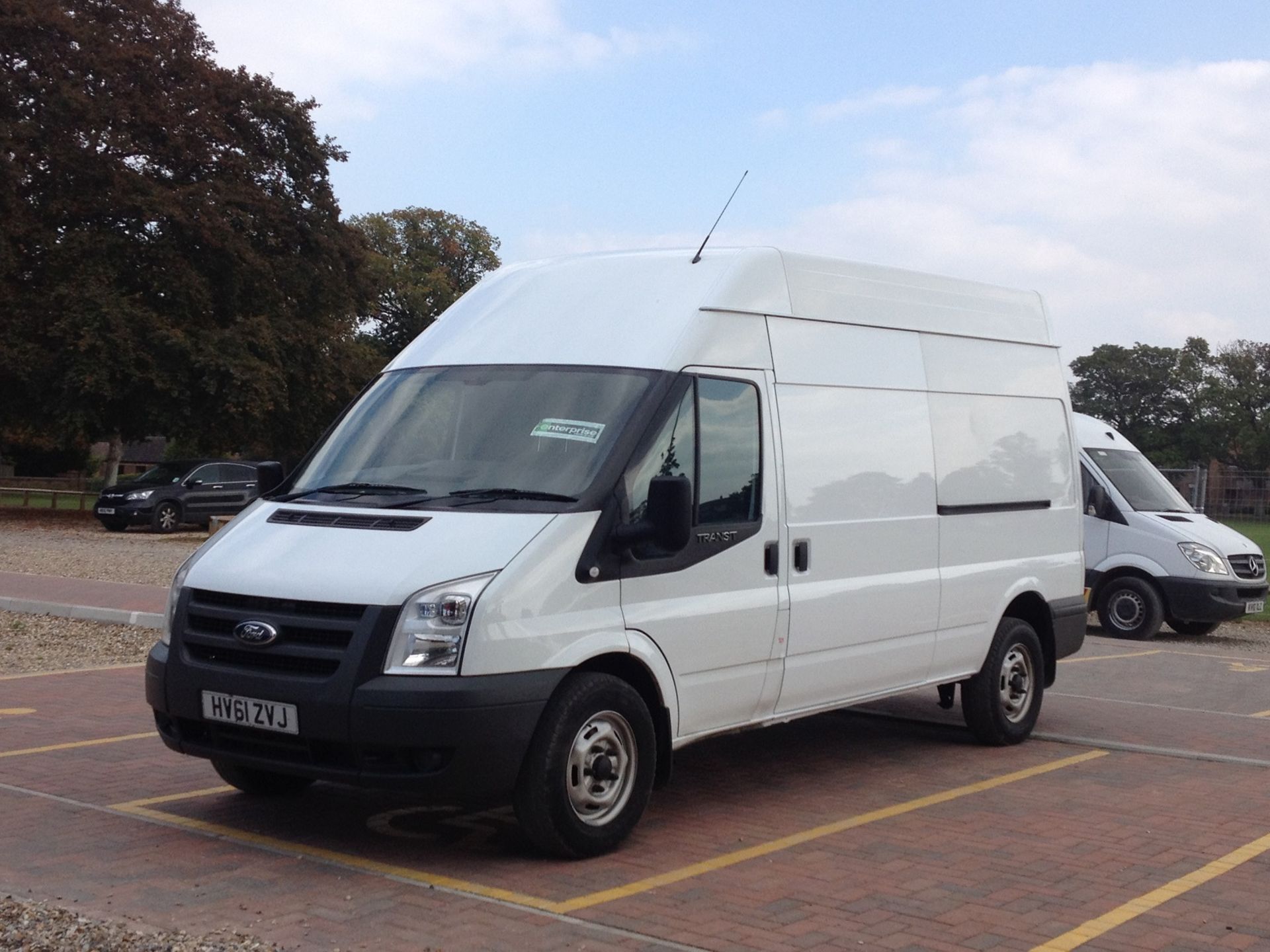 2011/61 REG FORD TRANSIT 115 T350L RWD LWB HI-ROOF PANEL VAN ONE OWNER - Image 3 of 11