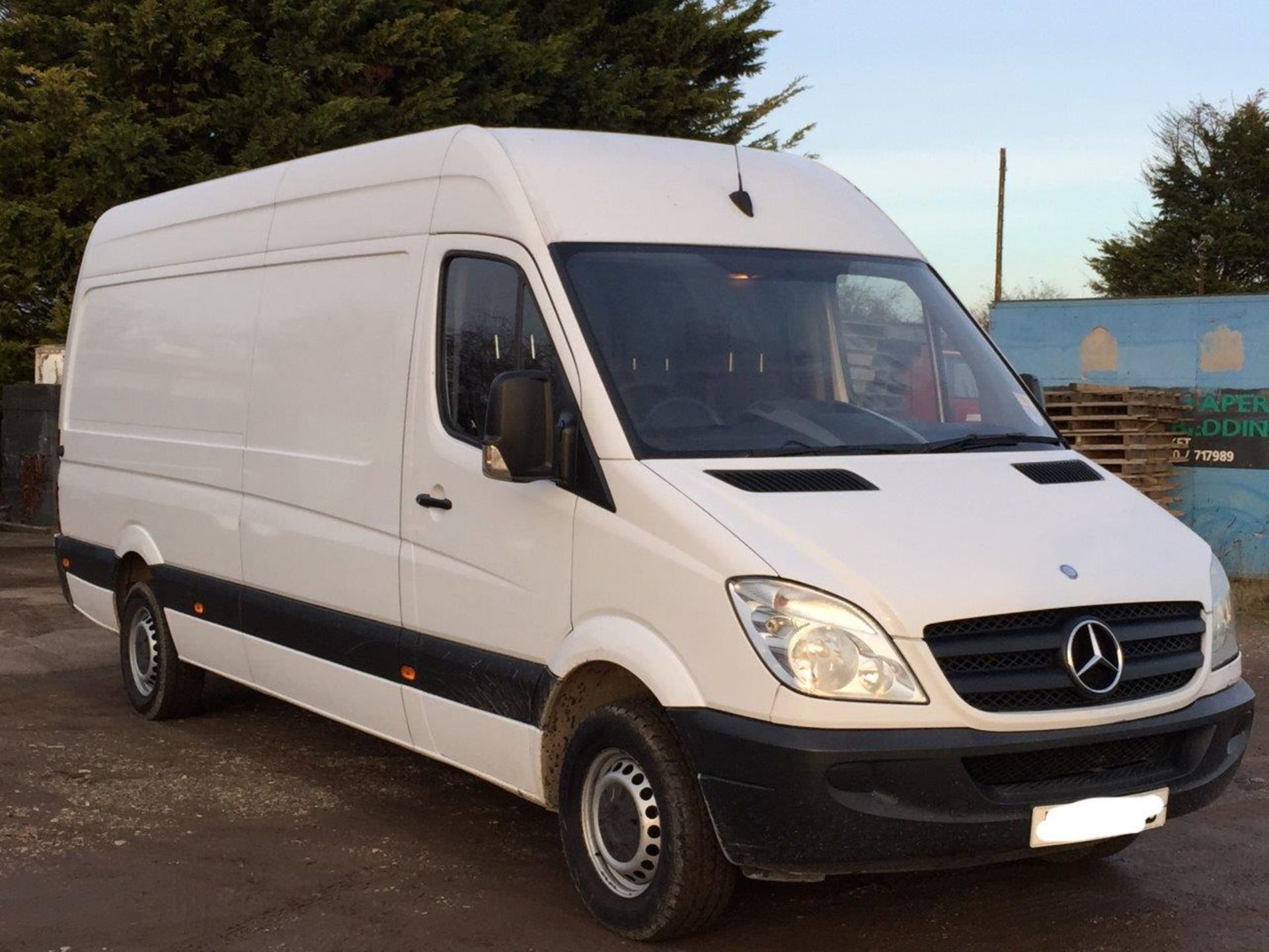 2009/09 REG MERCEDES SPRINTER 311 CDI LWB HI ROOF PANEL VAN ONE FORMER KEEPER SERVICE HISTORY