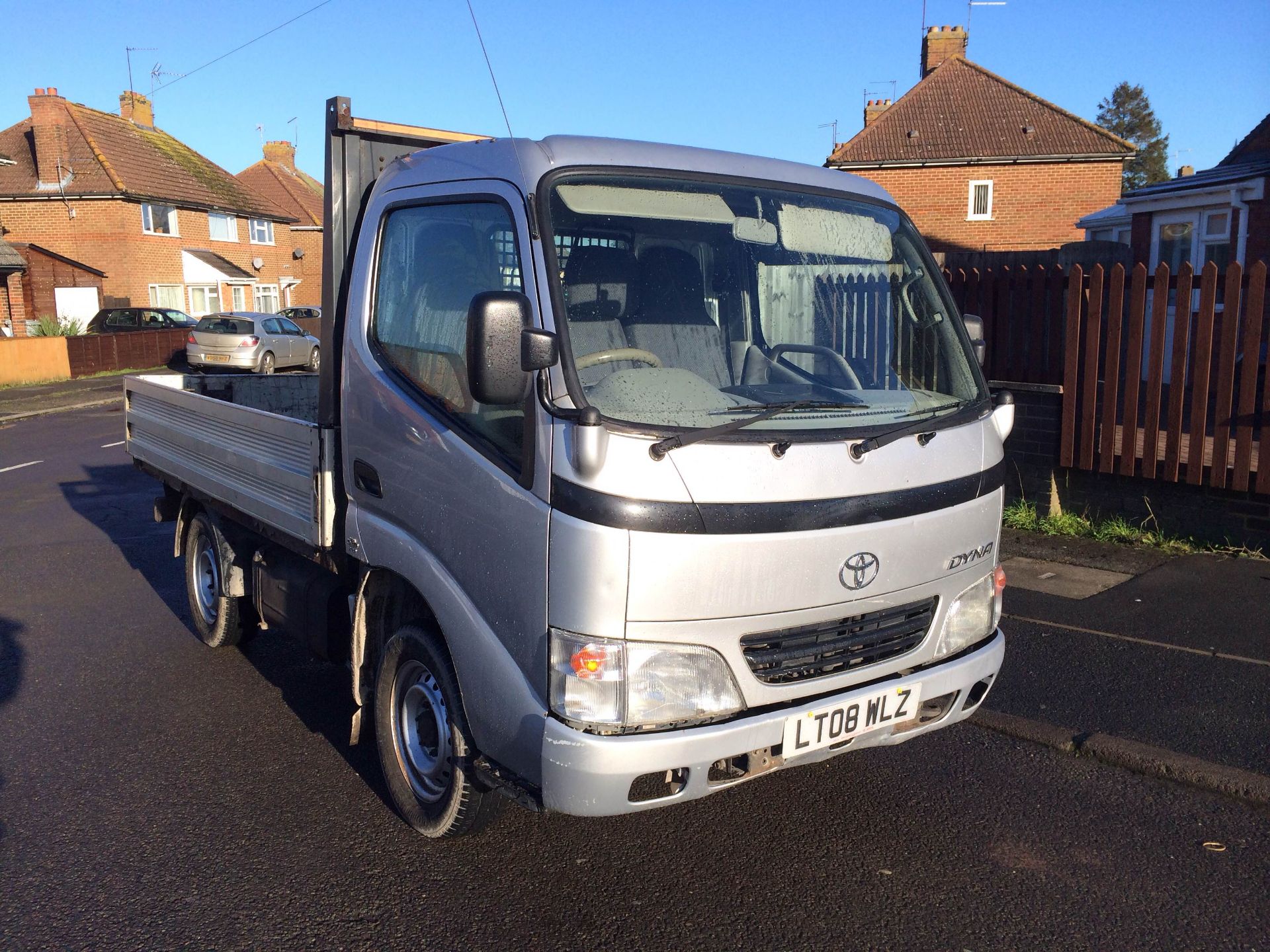 2008/08 REG TOYOTA DYNA 300 D-4D SWB ALLOY DROPSIDE TRUCK - Image 2 of 5