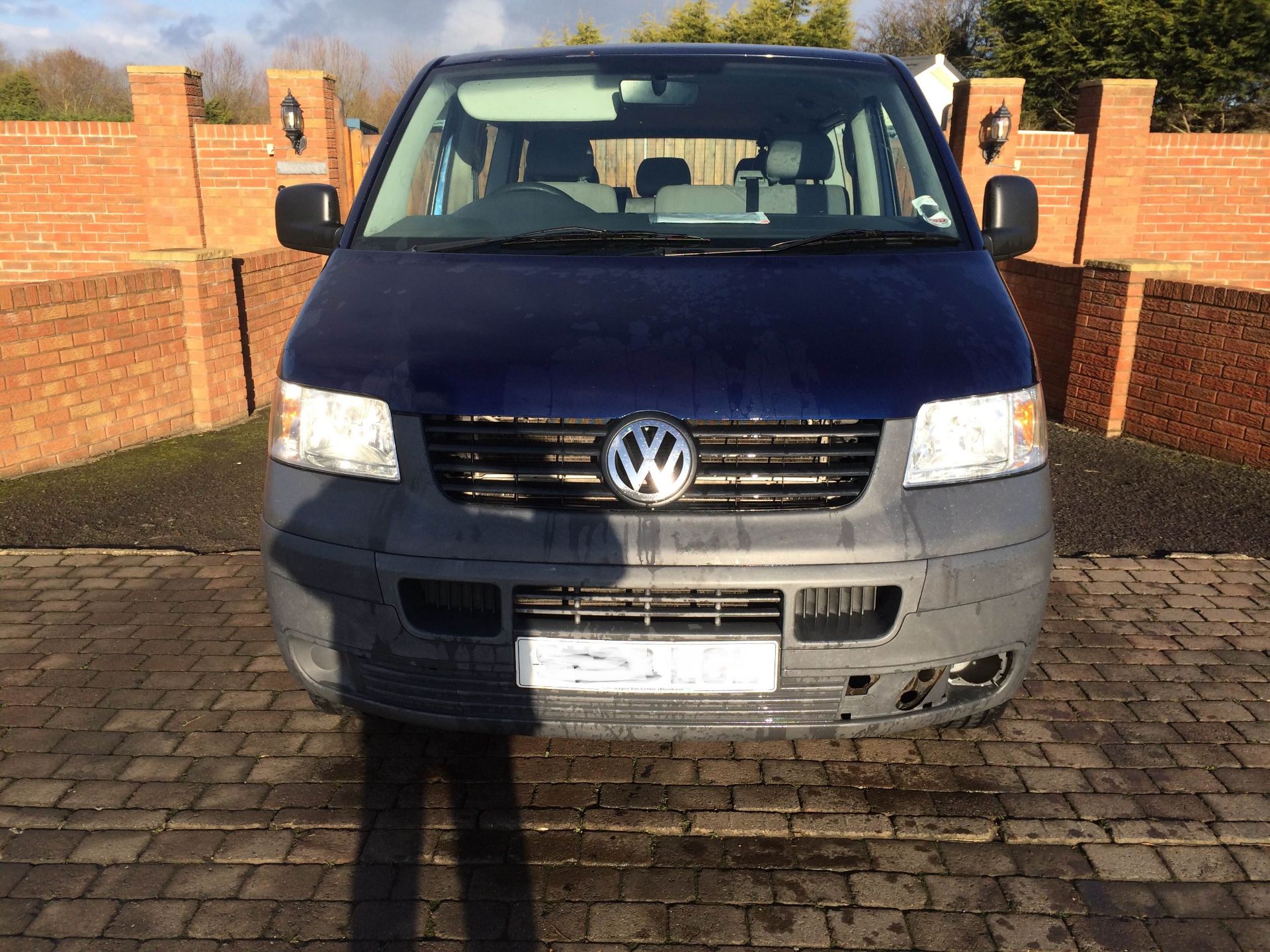 2006/06 REG VOLKSWAGEN TRANSPORTER T30 130 TDI LWB 9 SEAT SHUTTLE BUS - Image 4 of 11