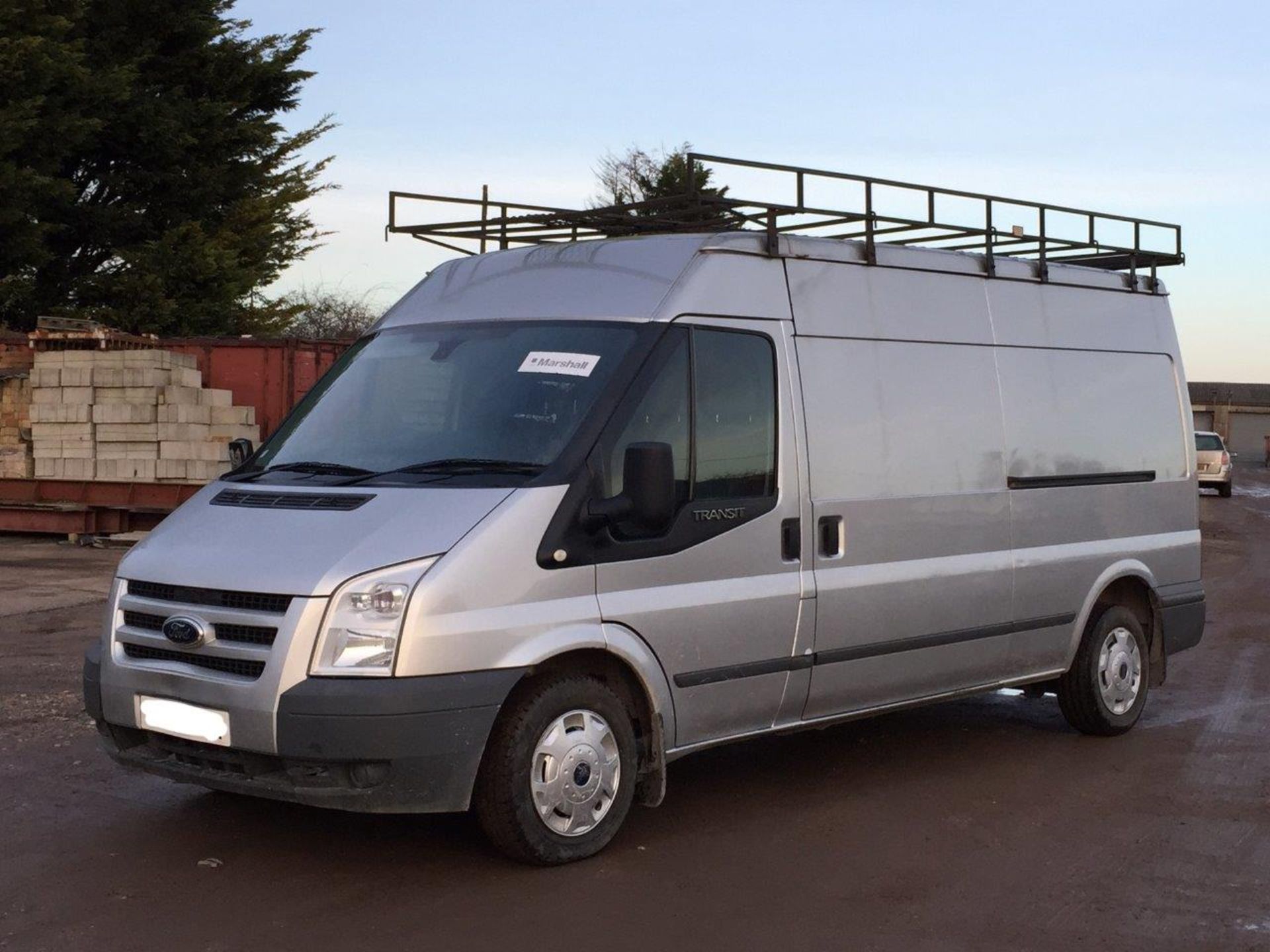 2008/58 REG FORD TRANSIT TREND 115 T300L FWD PANEL VAN ONE OWNER SERVICE HISTORY - Image 2 of 10