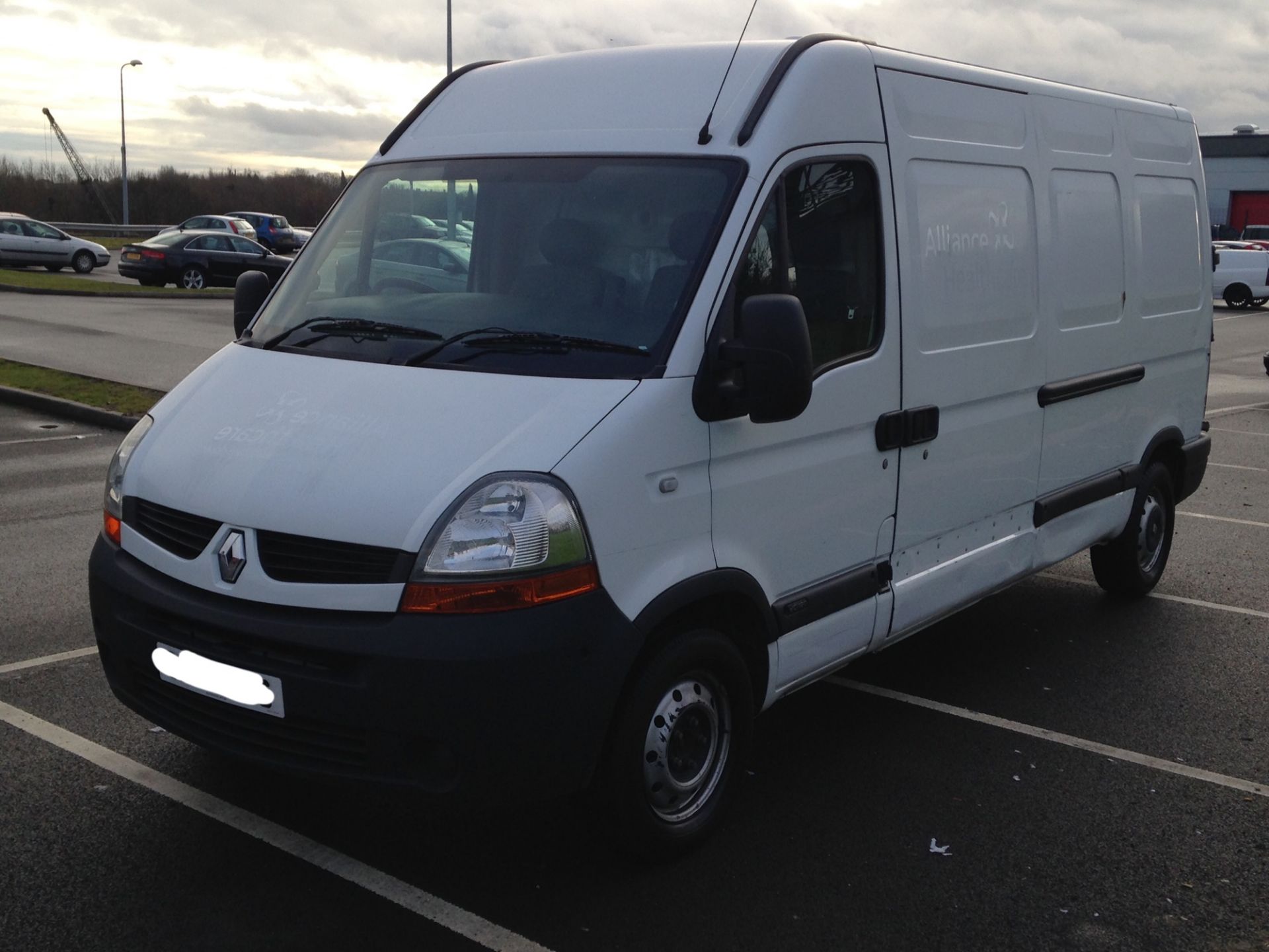 2009/09 REG RENAULT MASTER LM35 DCI 120 LWB HI-ROOF - Image 2 of 8