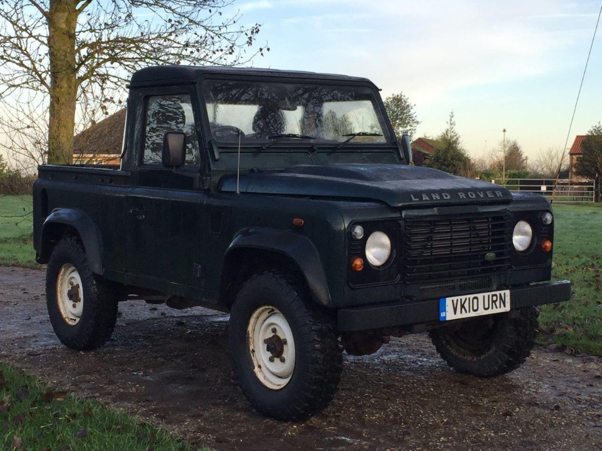 2010/10 REG LAND ROVER DEFENDER 90 PICK UP 2.4 TDCI ONE OWNER