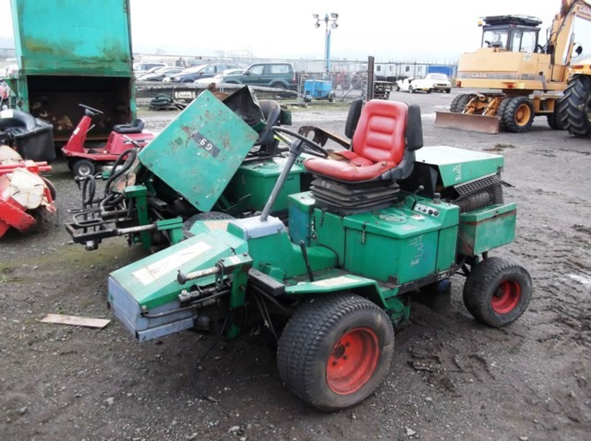 2 QTY RANSOMES TRIPLE K MOWERS FOR SPARES OR REPAIRS