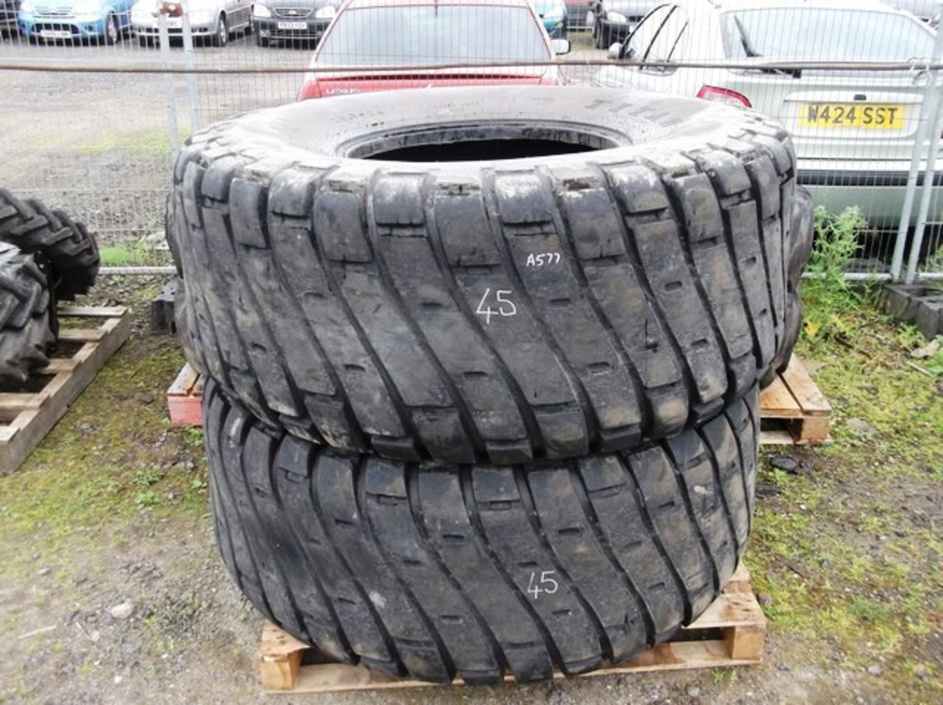 2 USED TYRES SIZE 23-1-26
